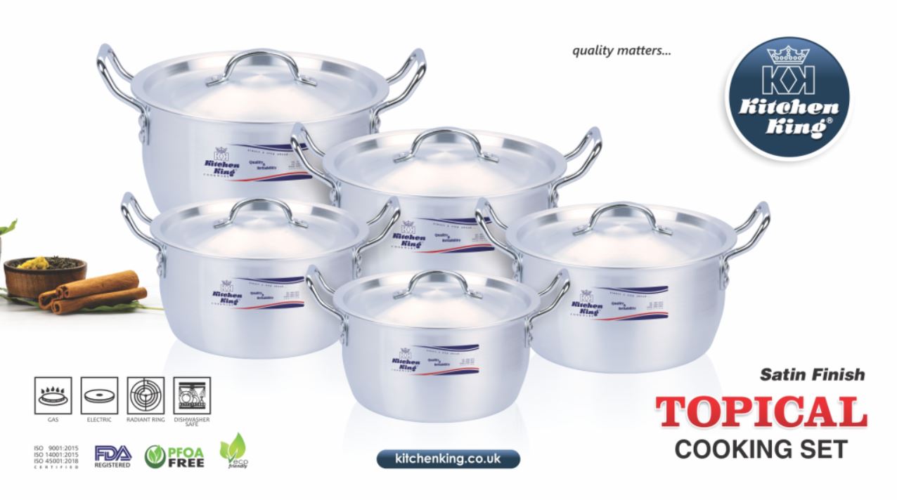 KK Metal-Finish Topical Set 10 PCS (20-23-26-28-30CM)